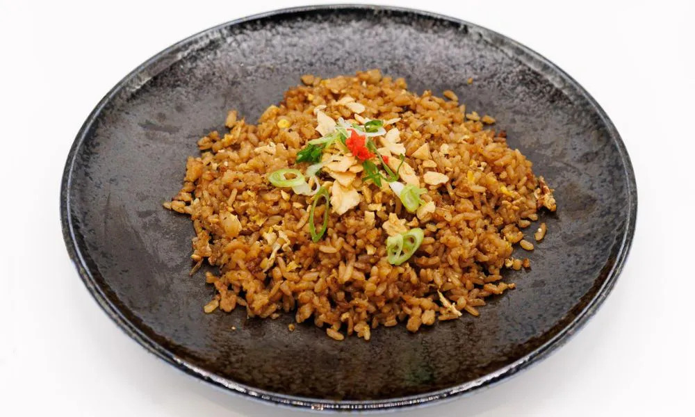 Garlic Rice at Chibo, a Japanese Restaurant in Torrance