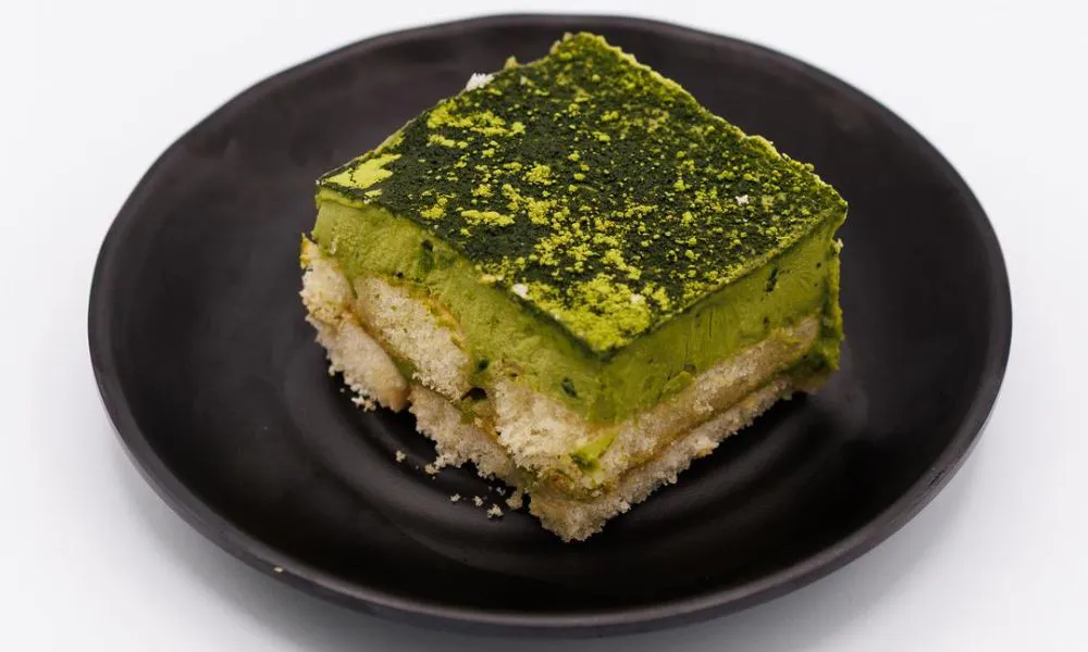 Macha Tiramisu at Chibo, a Japanese Restaurant in Torrance
