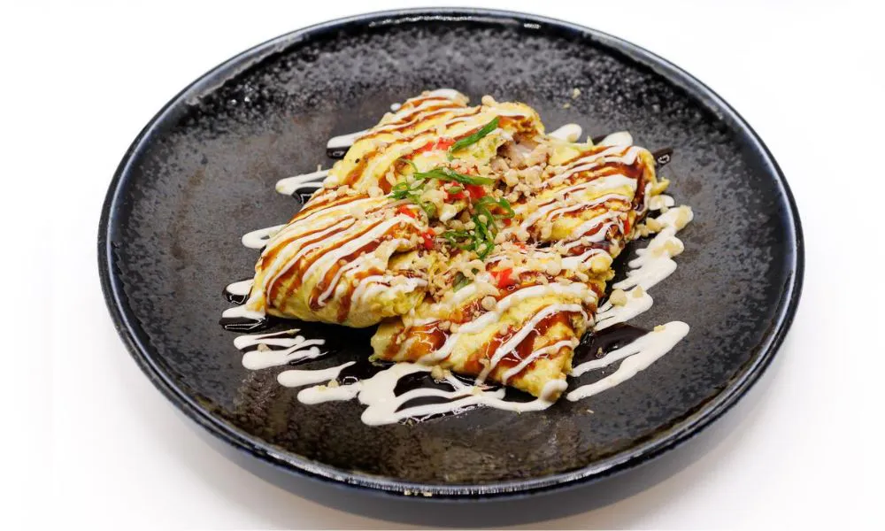 Tonpei Yaki at Chibo, a Japanese Restaurant in Torrance